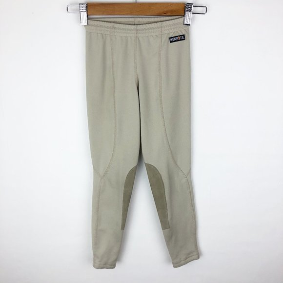 Kerrits Other - KERRITS kids performance knee patch tight tan